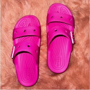 Pink Crocs Slide Classic Sandal 2.0